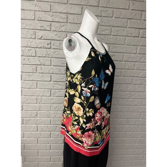INC International Concepts Floral Halter Top Size M - Picture 3 of 9